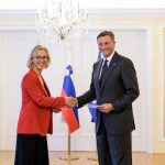 Florence Ferrari & Borut Pahor
